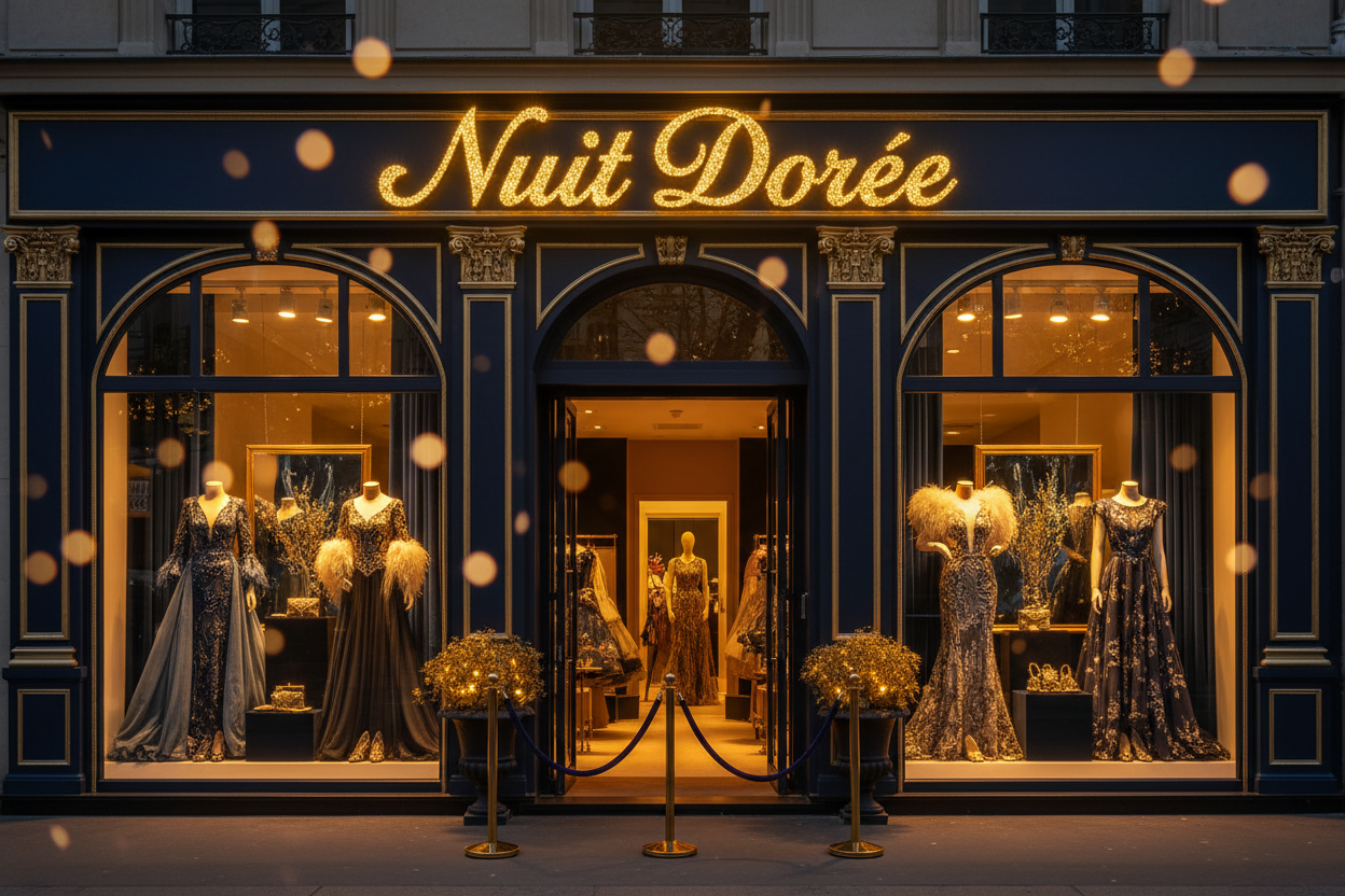 Nuit Dorée - Boutique
