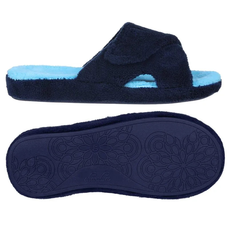 Chaussons Orthopédiques Femme – Support Plantaire & Moelleux | Bout Ouvert