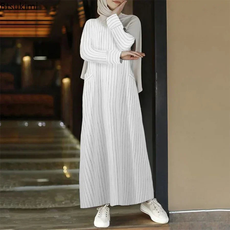 Kaftan Abaya Ramadan – Robe Longue Musulmane Élégante | Dubai, Turquie | S-XXL