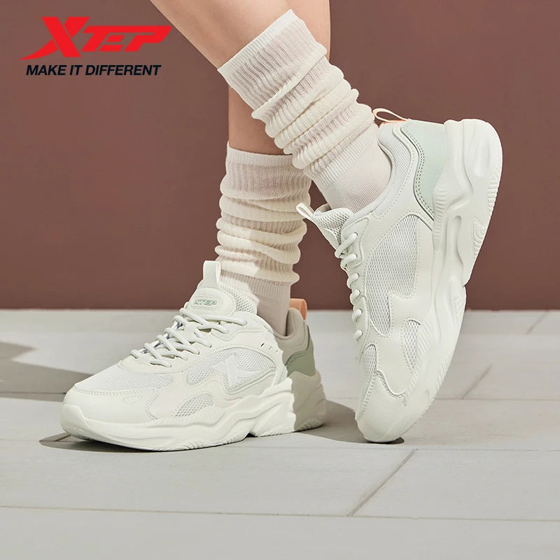 Chaussures Running XTEP Femme – Légères & Respirantes | Bleu, Rose, Noir, Blanc | 35-40