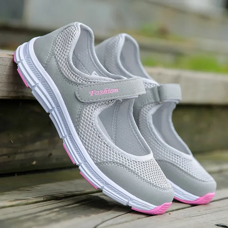 Sneakers Mesh Respirant Vulcanisées Femme – Légères & Tendance | 5 Coloris | 35-42
