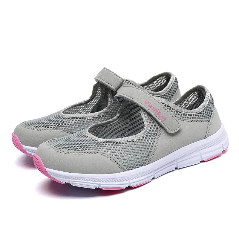 Sneakers Mesh Respirant Vulcanisées Femme – Légères & Tendance | 5 Coloris | 35-42