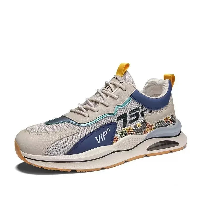 Sneakers Homme Légères & Respirantes – Lacets & Marche | Style Casual | 39-45