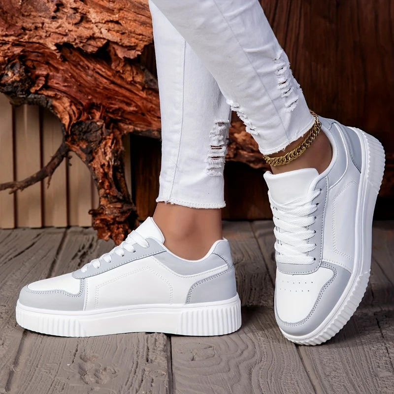 Sneakers Unisexe Vulcanisées – Légères & Antidérapantes | Lacets | 36-45