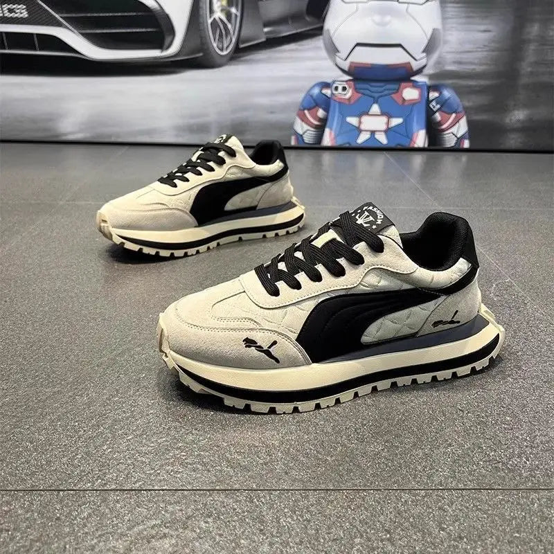 Sneakers Homme Semelle Épaisse – Sport Casual & Confortables | 39-45