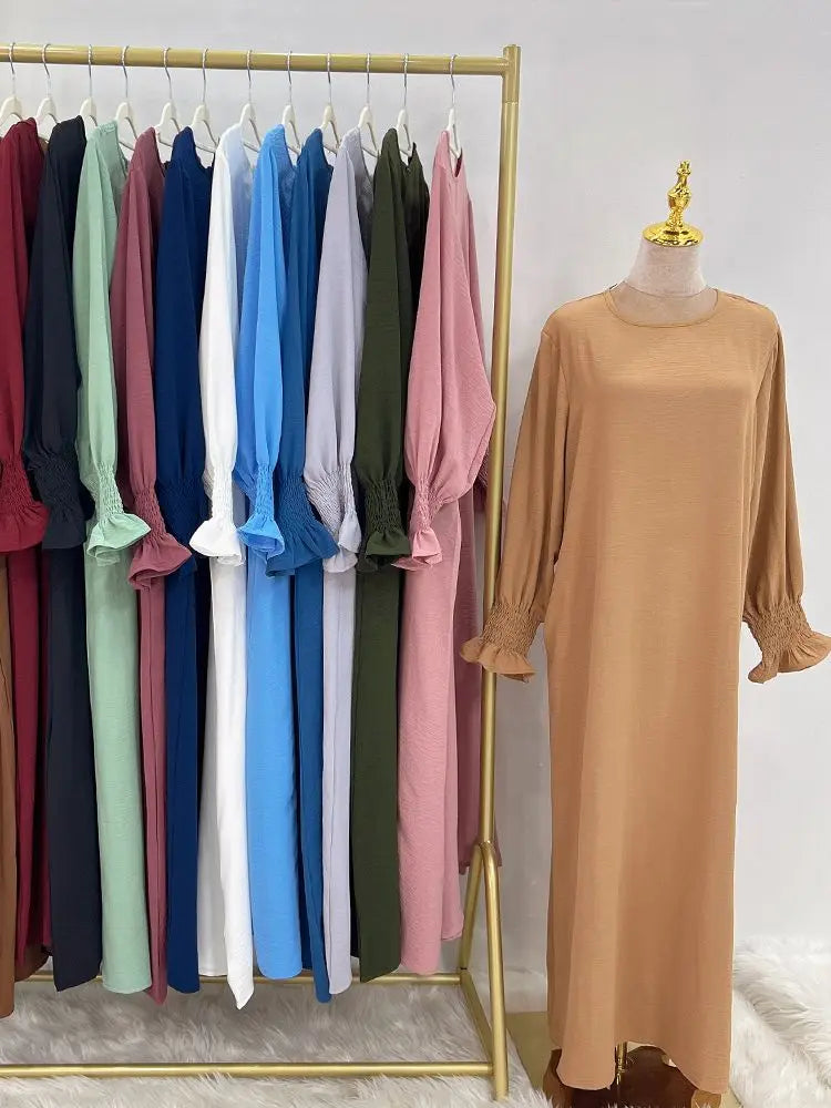 Abaya Longue Musulmane – Robe de Prière Élégante