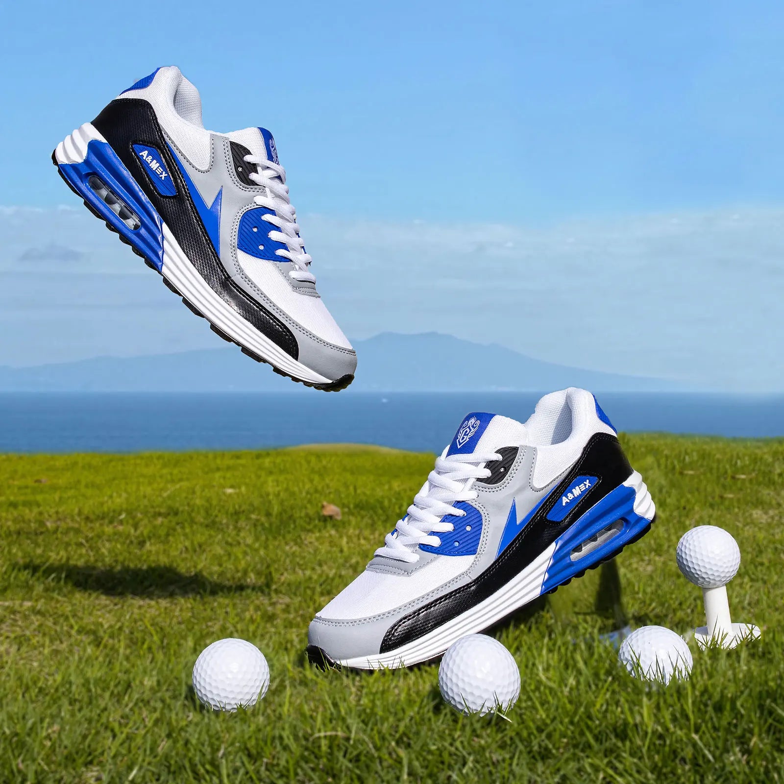Sneakers Homme Air Cushion – Running & Basketball | Respirantes | 39-45