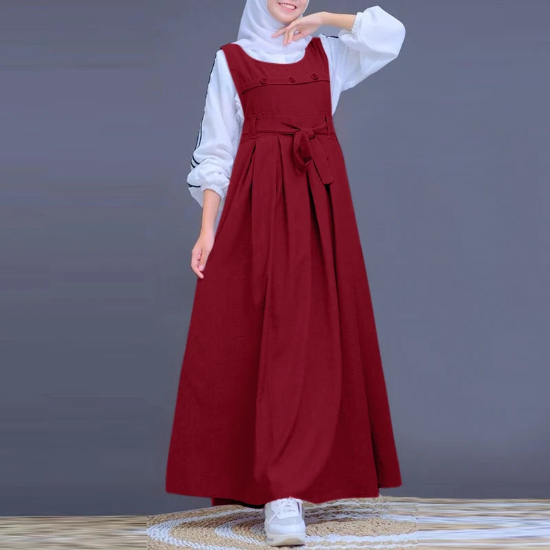 Robe Longue Abaya Kaftan Style Dubai – Casual Élégant | Khaki, Bleu Marine, Bordeaux | S-5XL