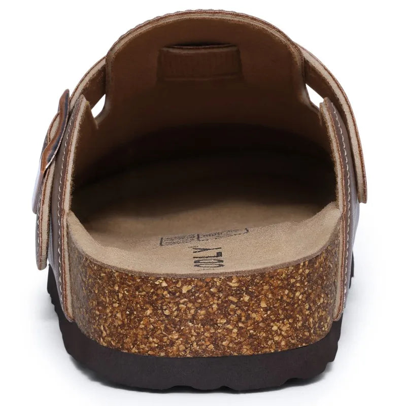 Mules Unisexe Semelle Liège – Vegan & Boucle Réglable | Support Plantaire