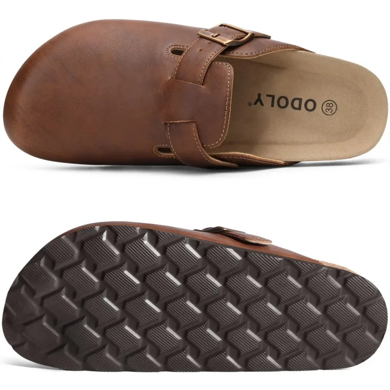 Mules Unisexe Semelle Liège – Vegan & Boucle Réglable | Support Plantaire