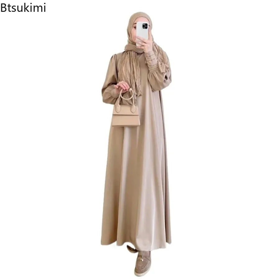 Robe Abaya Maxi Musulmane – Jalabiyah Eid Ramadan | Arabie Saoudite, Maroc | S-XXL