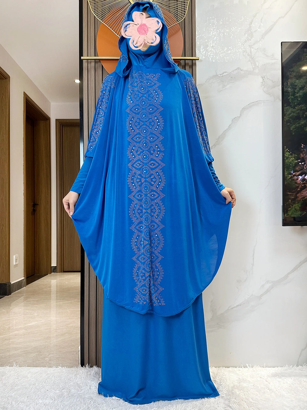 Ensemble Prière Musulmane – Hijab & Jupe Longue | Dubai, Turquie, Afrique | S-XXL