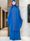 Ensemble Prière Musulmane – Hijab & Jupe Longue | Dubai, Turquie, Afrique | S-XXL