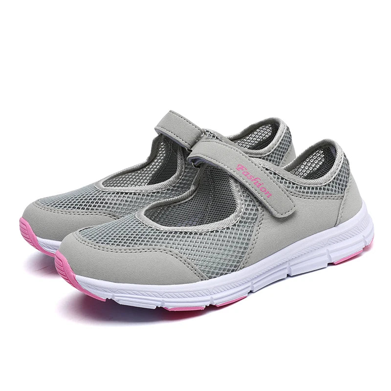 Sneakers Mesh Respirant Vulcanisées Femme – Légères & Tendance | 5 Coloris | 35-42