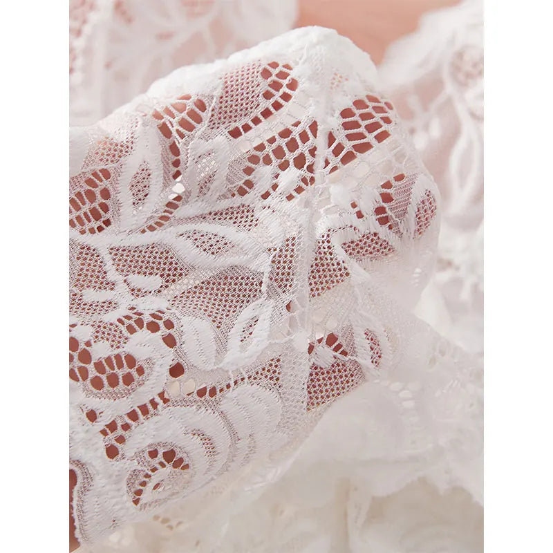 Ensemble Nuisette & Culotte Rose – Halter Sans Manches | Col V