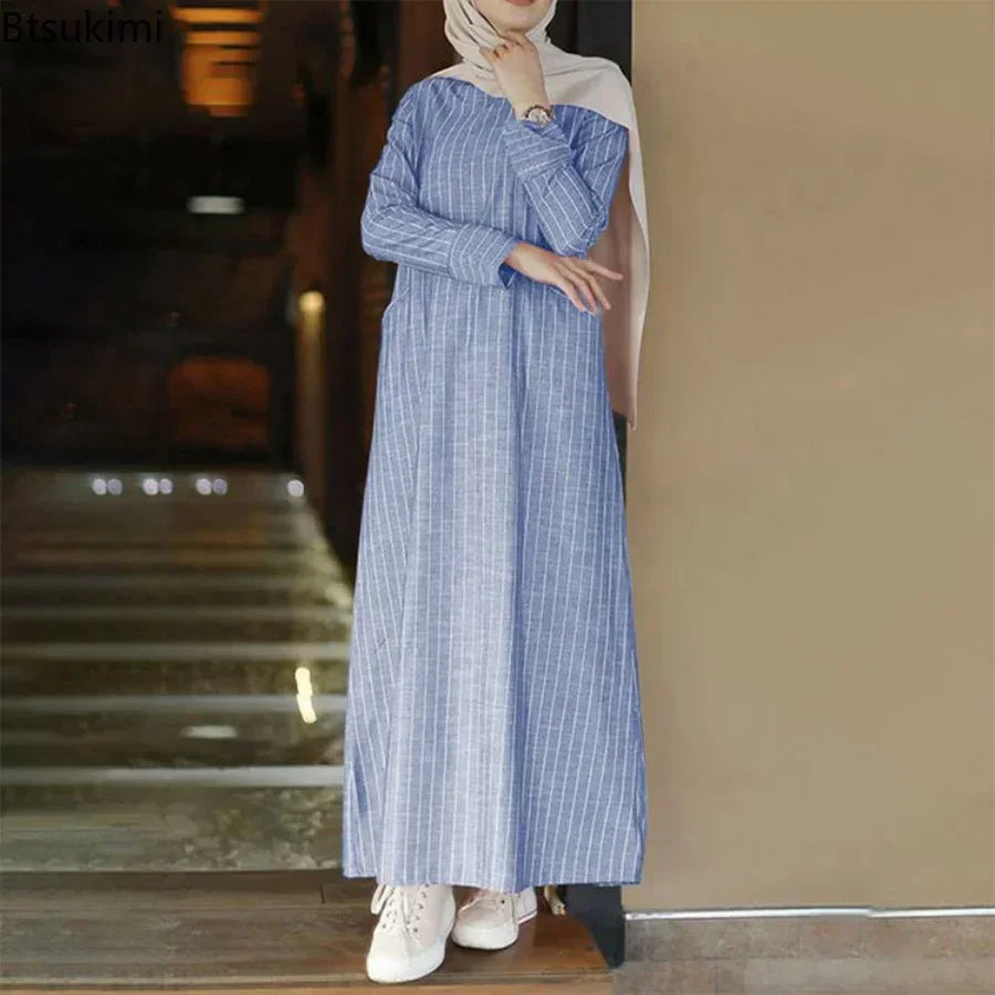 Kaftan Abaya Ramadan – Robe Longue Musulmane Élégante | Dubai, Turquie | S-XXL