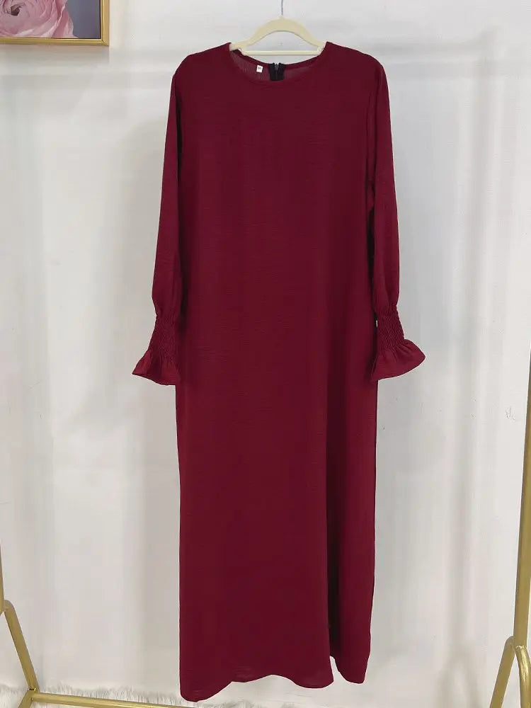 Abaya Longue Musulmane – Robe de Prière Élégante