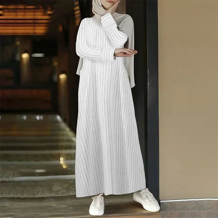 Kaftan Abaya Ramadan – Robe Longue Musulmane Élégante | Dubai, Turquie | S-XXL