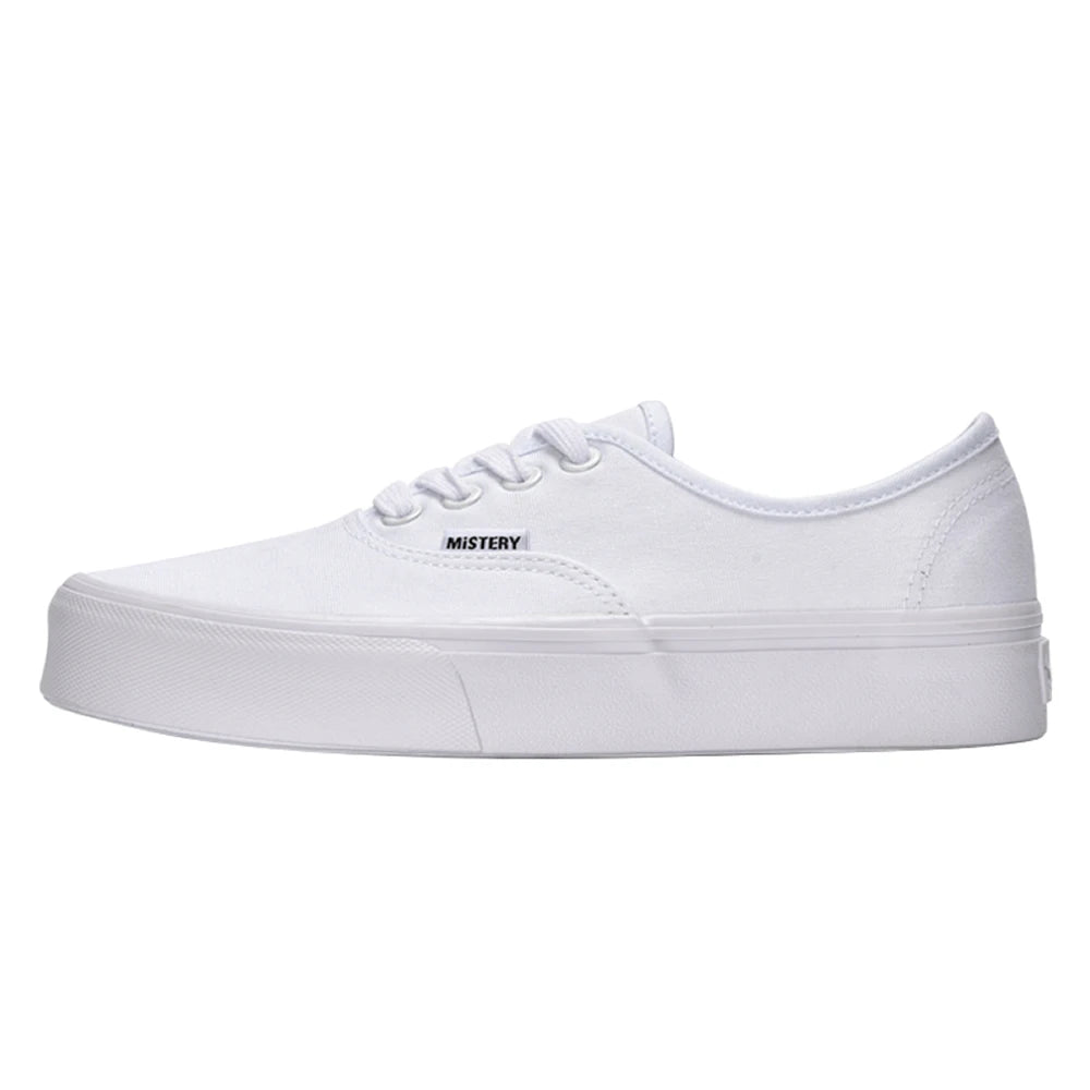 Sneakers Canvas Casual – Plates & Légères | Couleur Unie | Femme