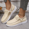 Sneakers Canvas Loafers Femme – Respirantes & Plateforme | Été | 36-41