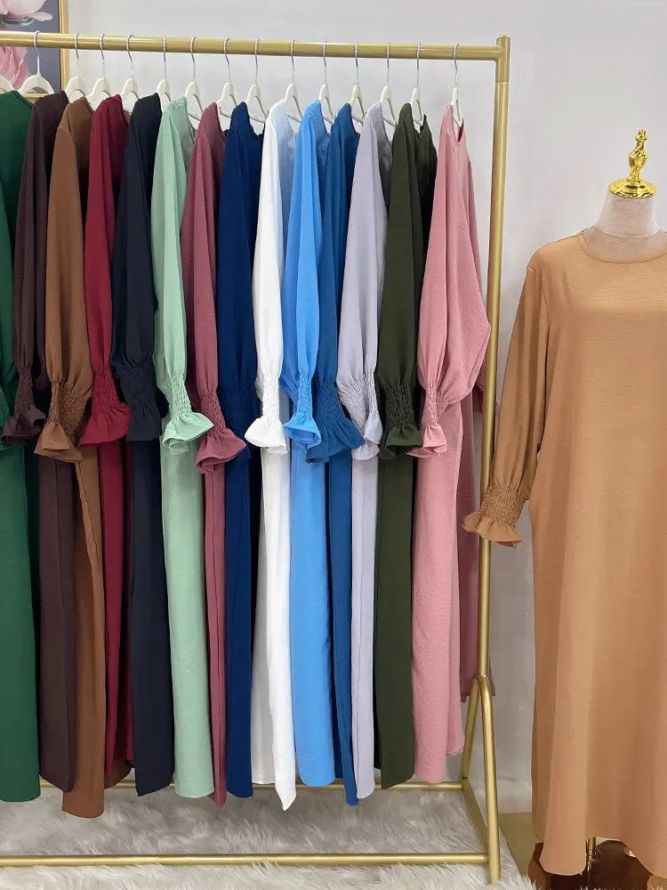 Abaya Longue Musulmane – Robe de Prière Élégante