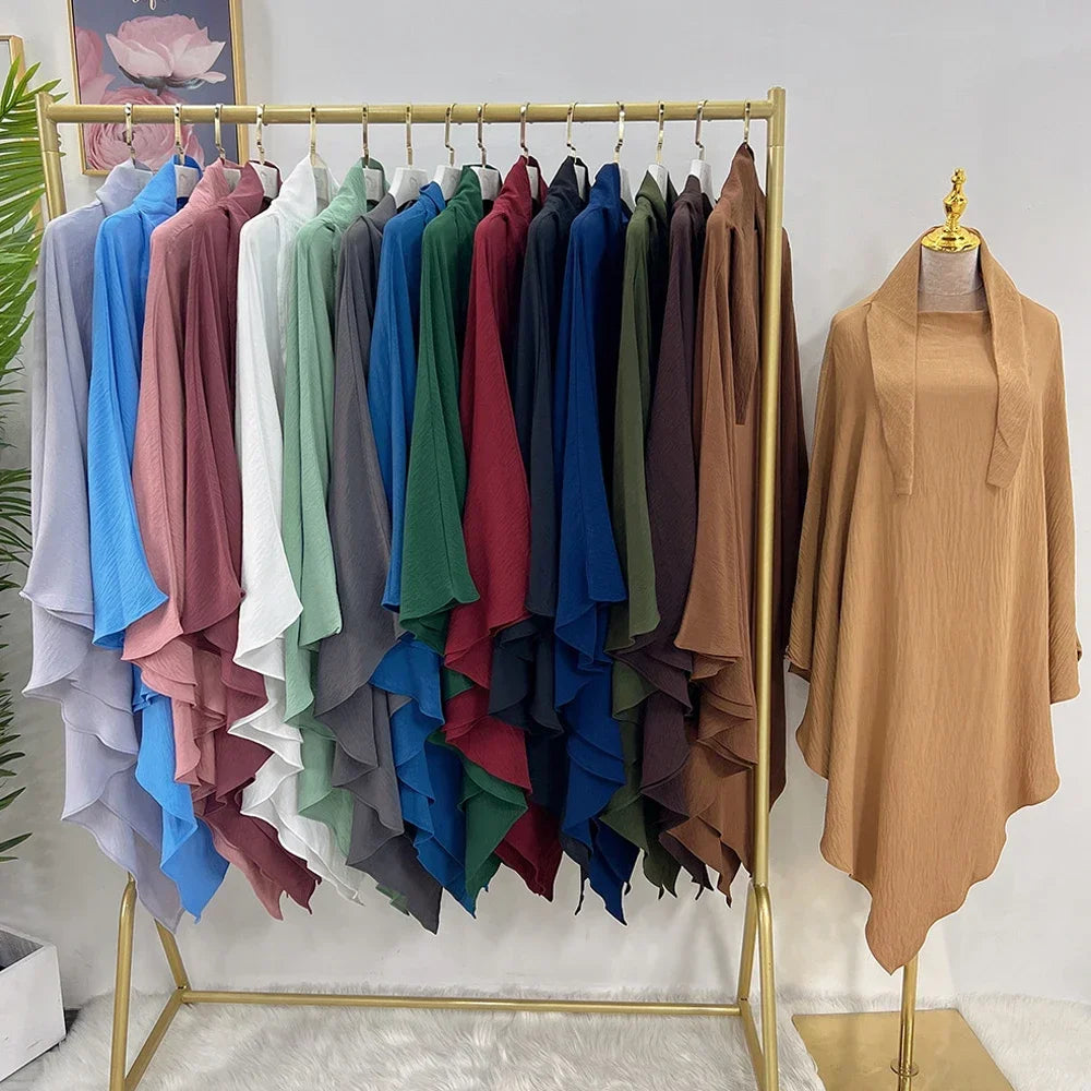 Khimar Islamique Hijab – Abaya Ramadan Eid | Vêtement Islamique | S-XXL