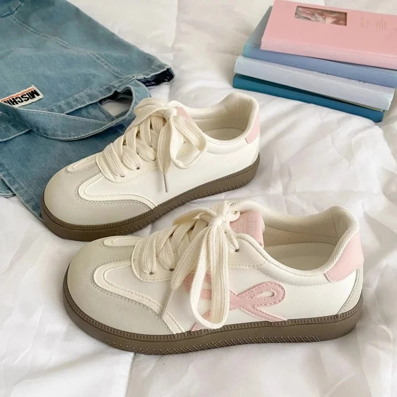 Sneakers Semelle Épaisse Rétro Femme – Casual & Sport | Printemps-Été 2026