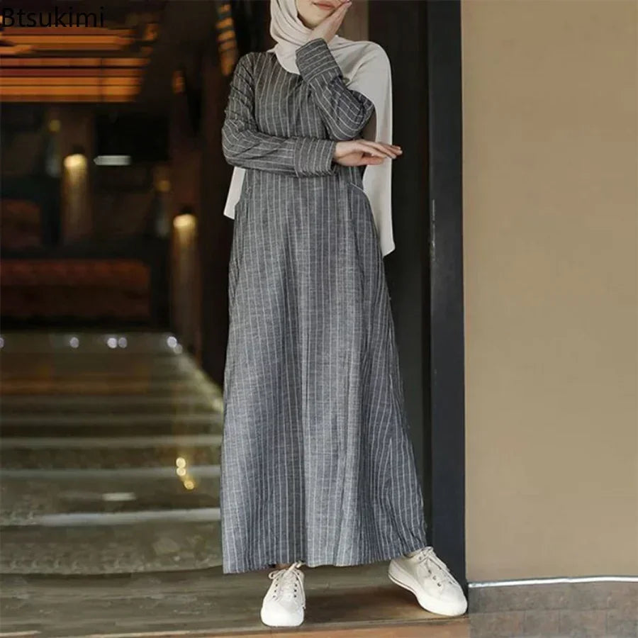 Kaftan Abaya Ramadan – Robe Longue Musulmane Élégante | Dubai, Turquie | S-XXL