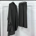 Ensemble Jilbab 2 Pièces – Hijab & Robe Longue Ramadan | Abaya Islamique | S-XXL