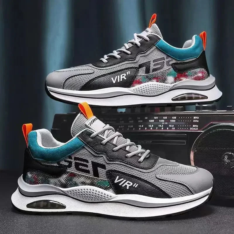 Sneakers Homme Légères & Respirantes – Lacets & Marche | Style Casual | 39-45