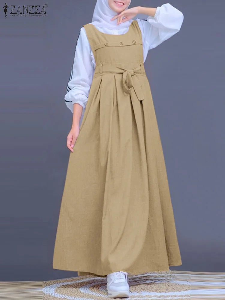 Robe Longue Abaya Kaftan Style Dubai – Casual Élégant | Khaki, Bleu Marine, Bordeaux | S-5XL