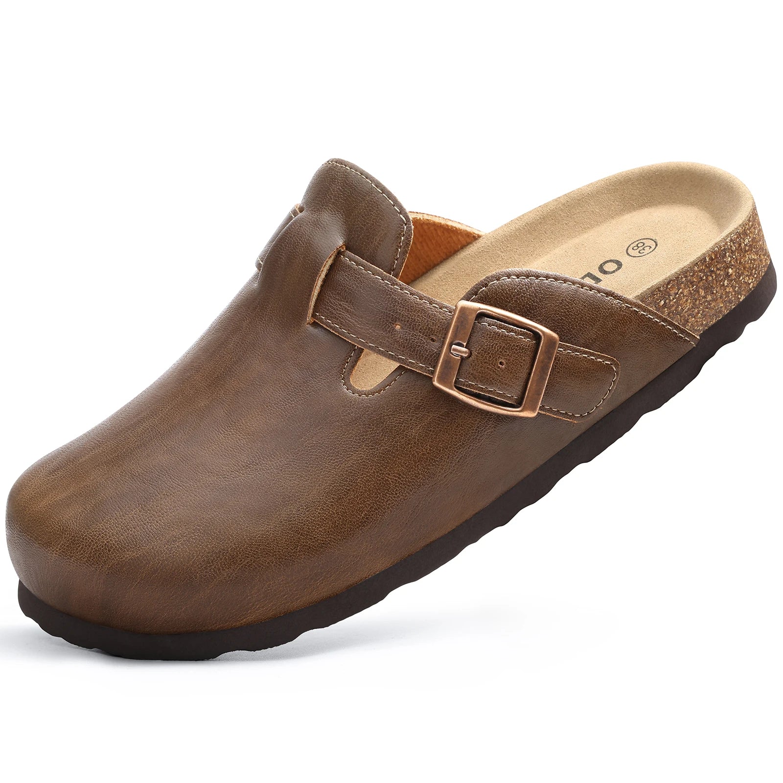 Mules Unisexe Semelle Liège – Vegan & Boucle Réglable | Support Plantaire